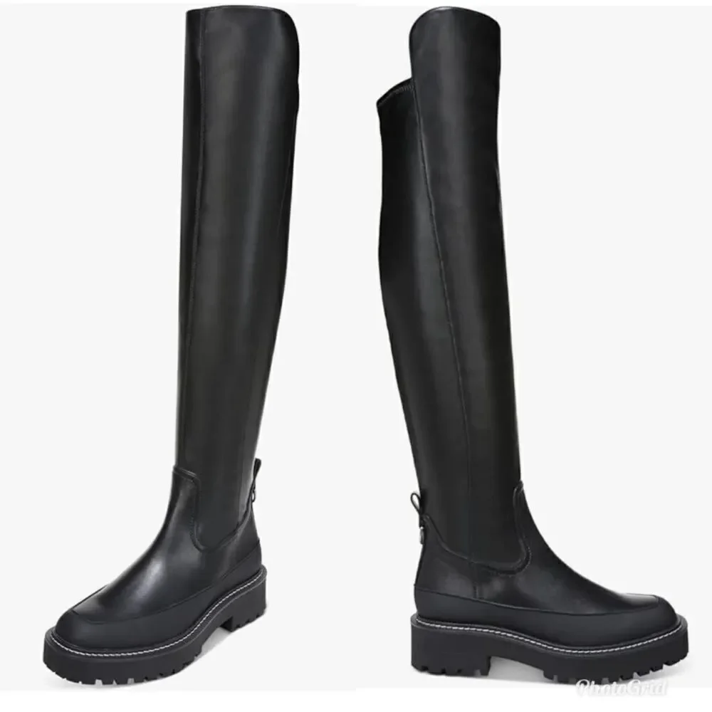 Revolve Sam Edelman Lerue Over The Knee Tall Lug Boots
